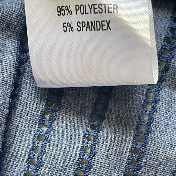 Adidas Climacool Zona Cooling Ventilation Stripe Golf Polo Shirt Women’s Size S - Picture 9 of 9